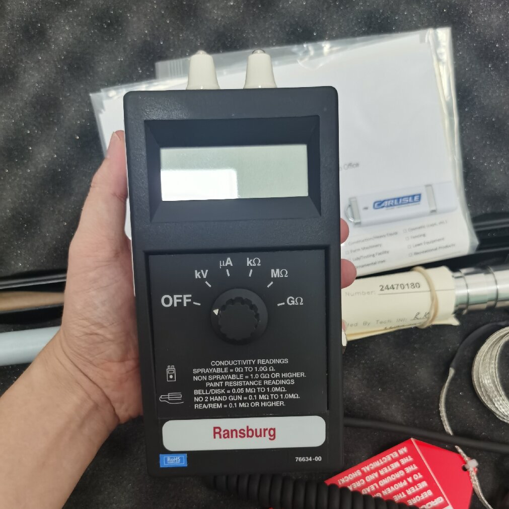 Ransburg 76652-04油漆电阻电导率测定仪豪华套装